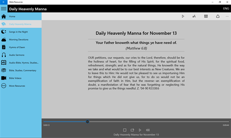Bible Study Tools - Audio, Video Screenshots 2