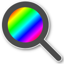 Colored glasses icon