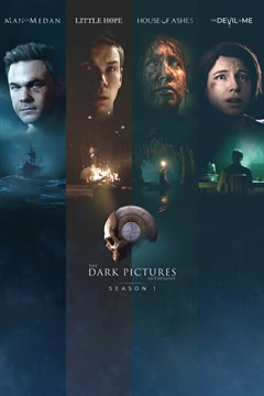 Cover poster for The Dark Pictures Anthology: Season One