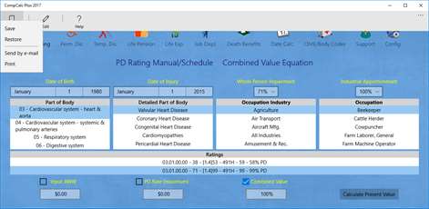 CompCalc Plus 2018 Screenshots 2