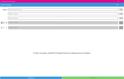 Scoreboard: Game Score Keeper Screenshots 1