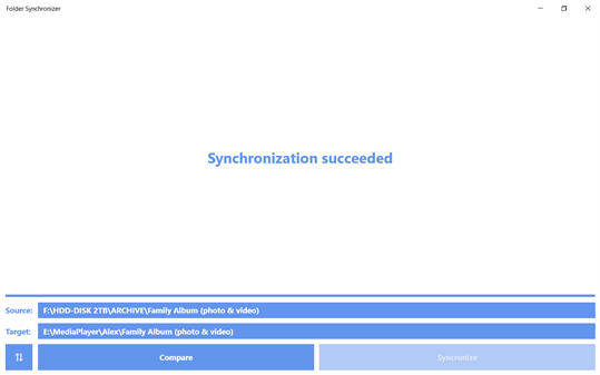 Folder Synchronizer screenshot 4