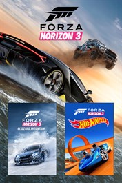 Pakiet Forza Horizon 3 wraz z przepustką rozszerzającą