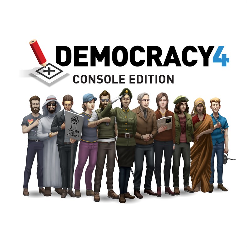 #1. Democracy 4: Console Edition (Xbox) Με: Auroch Digital