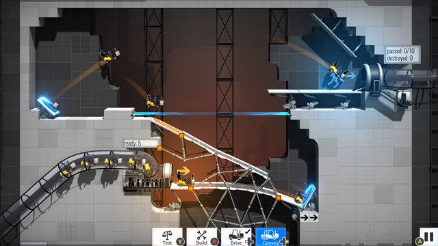 Bridge Constructor Portal screenshot 3