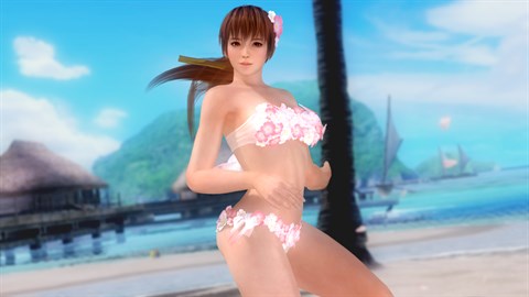 DOA5LR Blumen-Kostüm - Kasumi