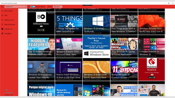 Get Free Instant Downloader For Youtube Microsoft Store