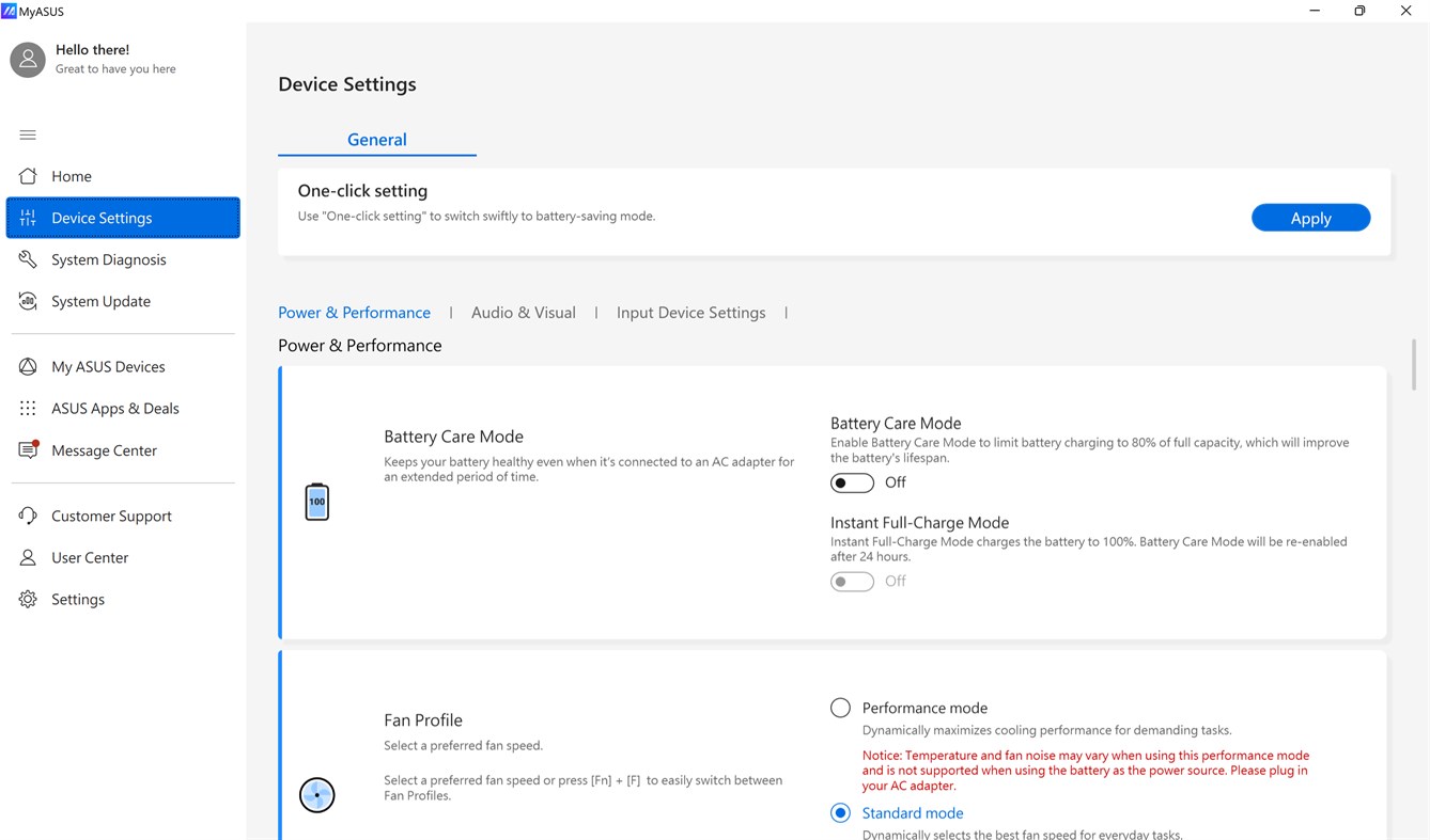 #6. MyASUS (Windows) Ved: ASUSTek