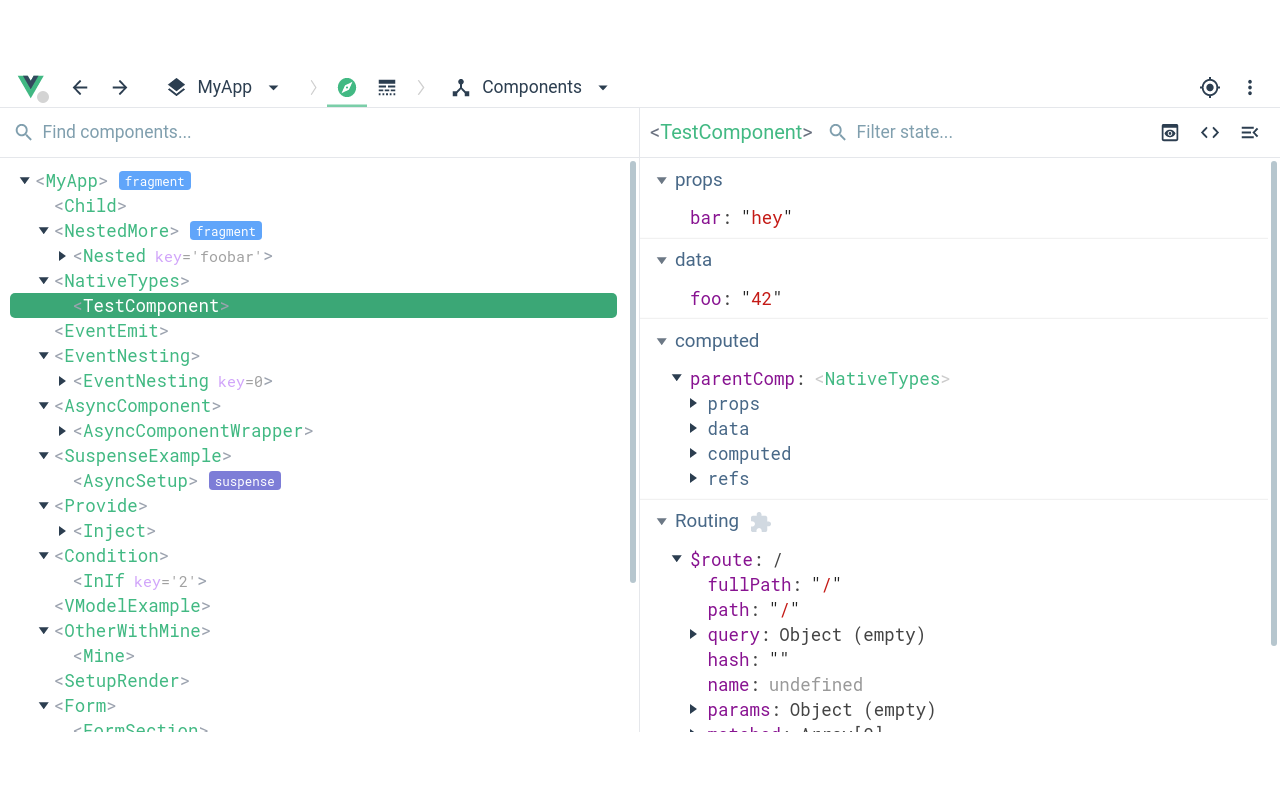 Vue.js devtools