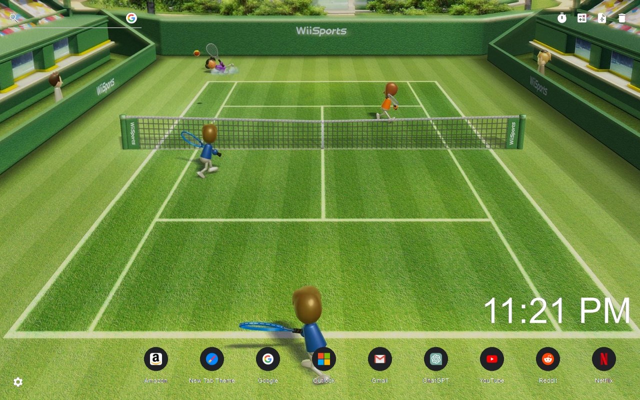 Wii Sports Wallpapers New Tab