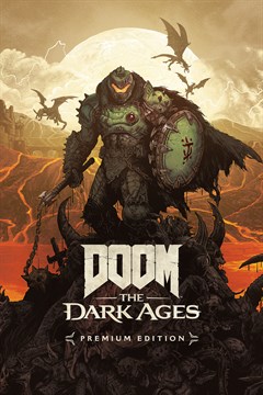 Cover poster for DOOM: The Dark Ages Premium Edition