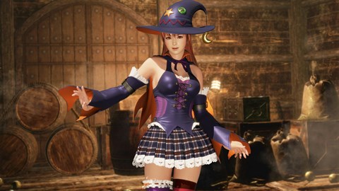 DOA6 Heksenfeestkostuum - Kasumi