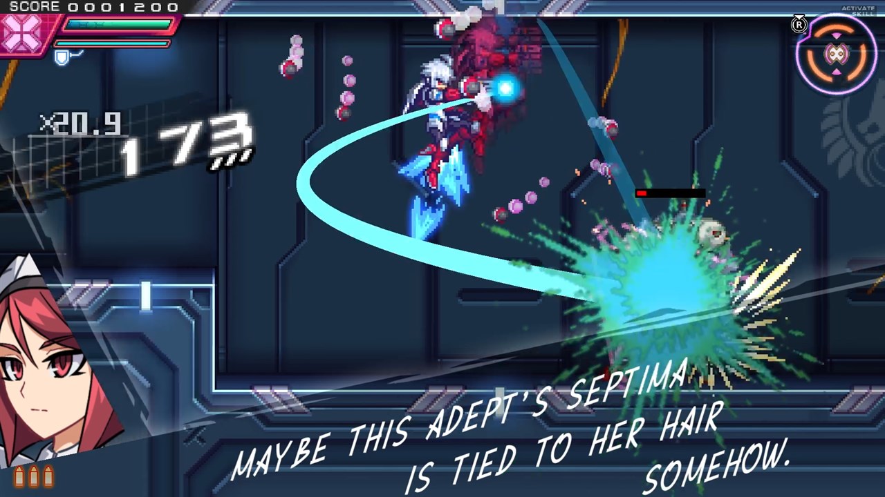 Azure Striker GUNVOLT 2 screenshot 4
