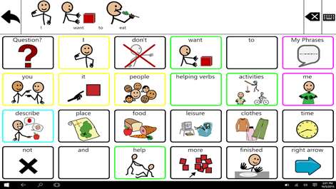 TalkTablet - AAC/Speech Screenshots 2