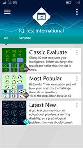IQ Test International screenshot 1