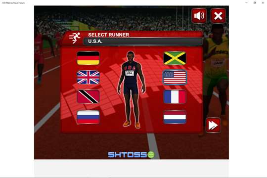 100 Metres Race Future screenshot 4