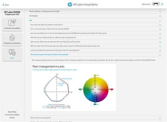 HP Latex Virtual Demo screenshot 4