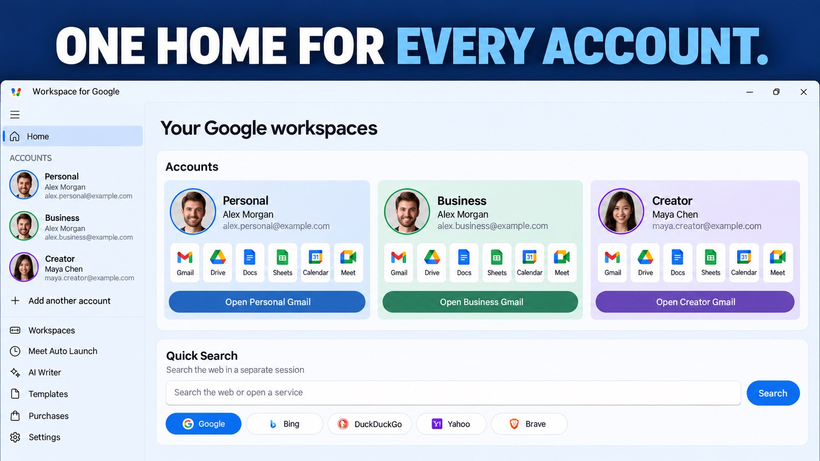 G Workspace: Search, Mail, Meet screenshot