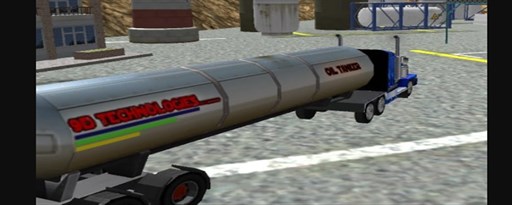 Oil Tanker Transporter Truck Game marquee promo image