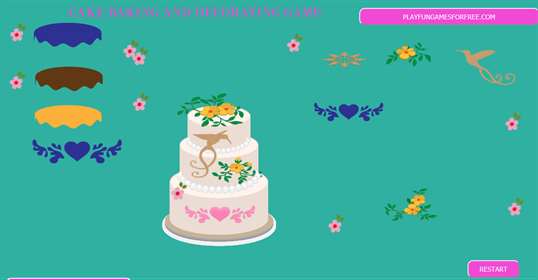 Spring Cake Baking and Style Game screenshot 3