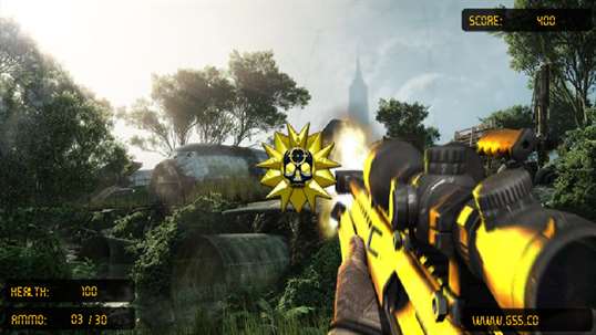 Sniper Battlefield Gunfire screenshot 3