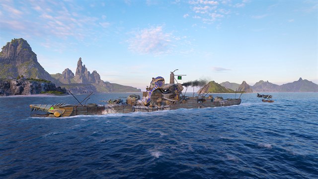 World of Warships: Legends – Eternal Shadows screenshot 1