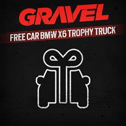 Gravel Free car BMW X6 Trophy Truck
