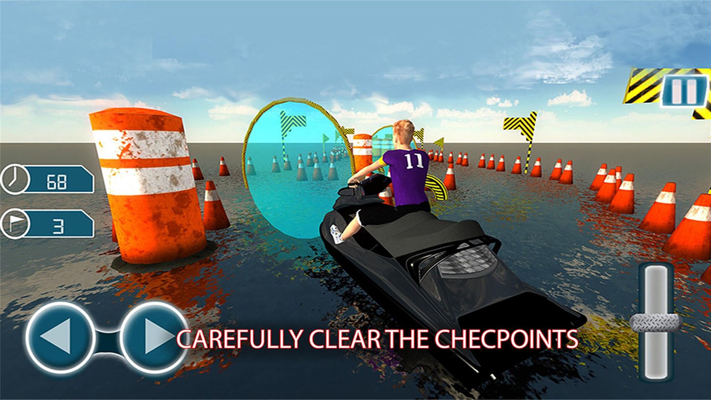 #5. Impossible Jetski Parking Simulator 3D 2018 (Windows) Av: AptechMedia