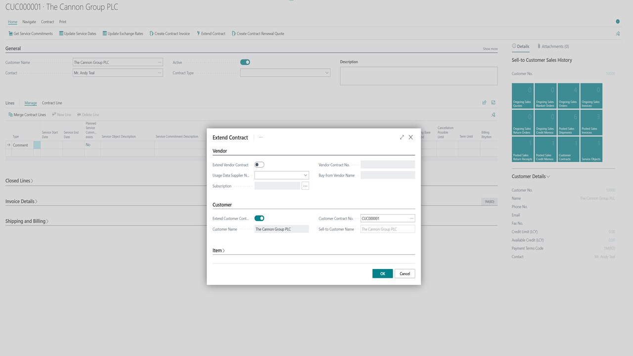 Snapshot 2 of Subscription Billing