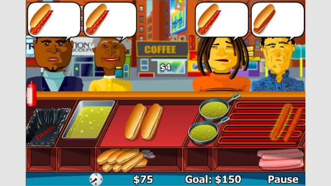 the hot dog game