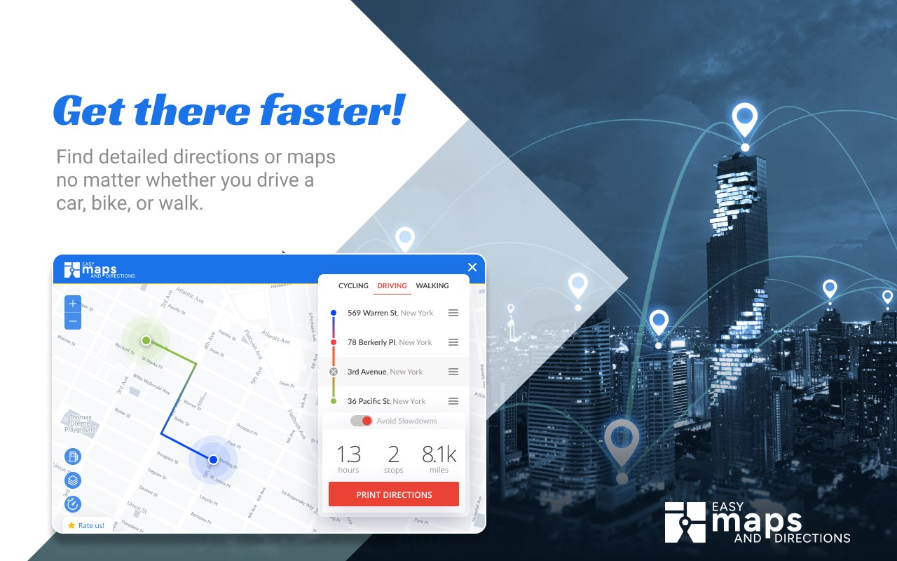 Easy Maps And Directions