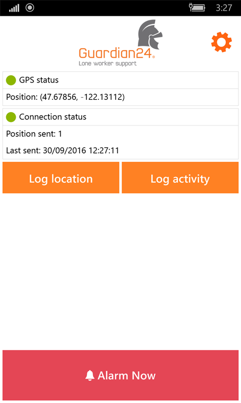 #2. Guardian24 Smartphone App (Windows) di: Bluechip Technologies Limited