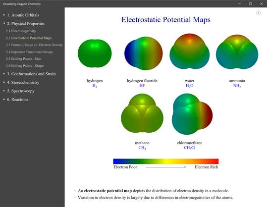 VISUALIZING ORGANIC CHEMISTRY screenshot 1