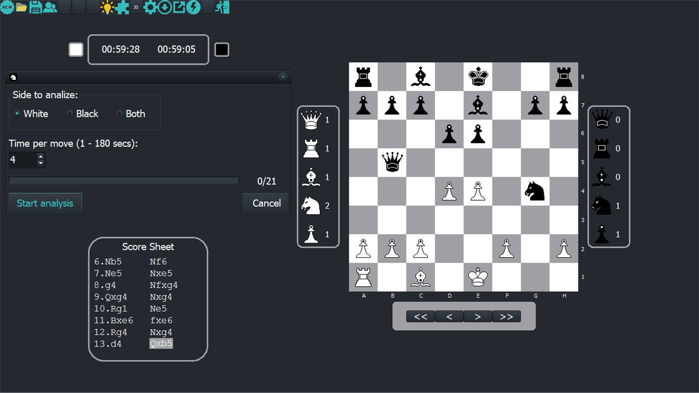 #6. Alcatraz Chess (Windows) 由: Jacobus Opperman