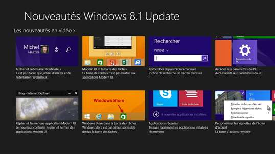 Nouveautés Windows 8.1 Update screenshot 2