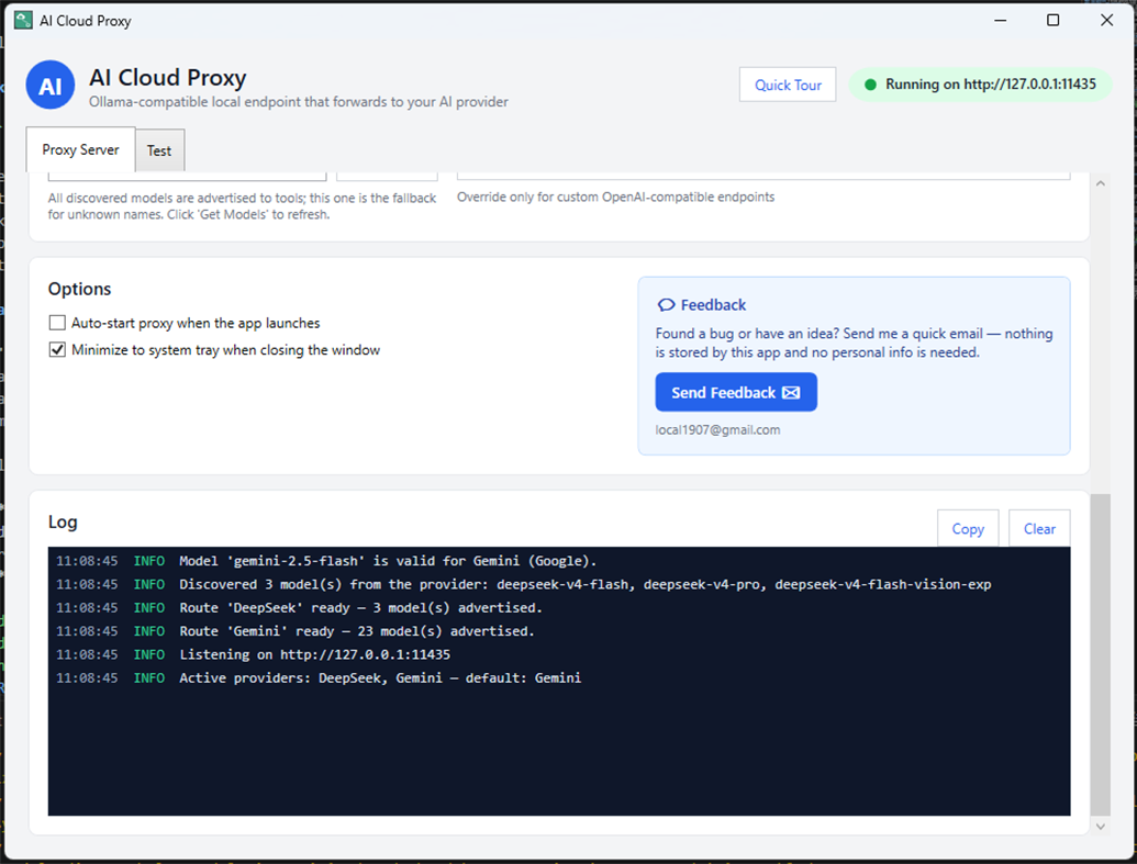 #2. AI Cloud Proxy (Windows) Tekijä: LoCaL1907