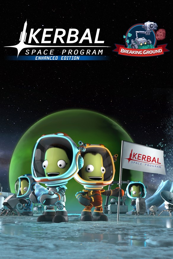 Kerbal Space Program: Breaking Ground Xbox Series X|S and Xbox One cover art
