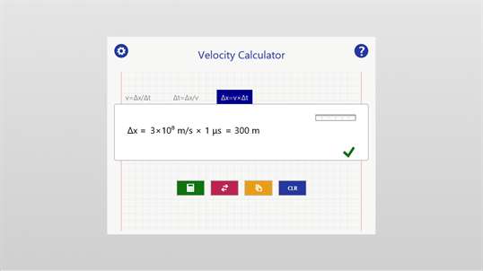 Velocity - Physics Unit Calculator screenshot 3