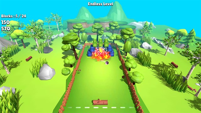Toon Breakout 3D screenshot 3