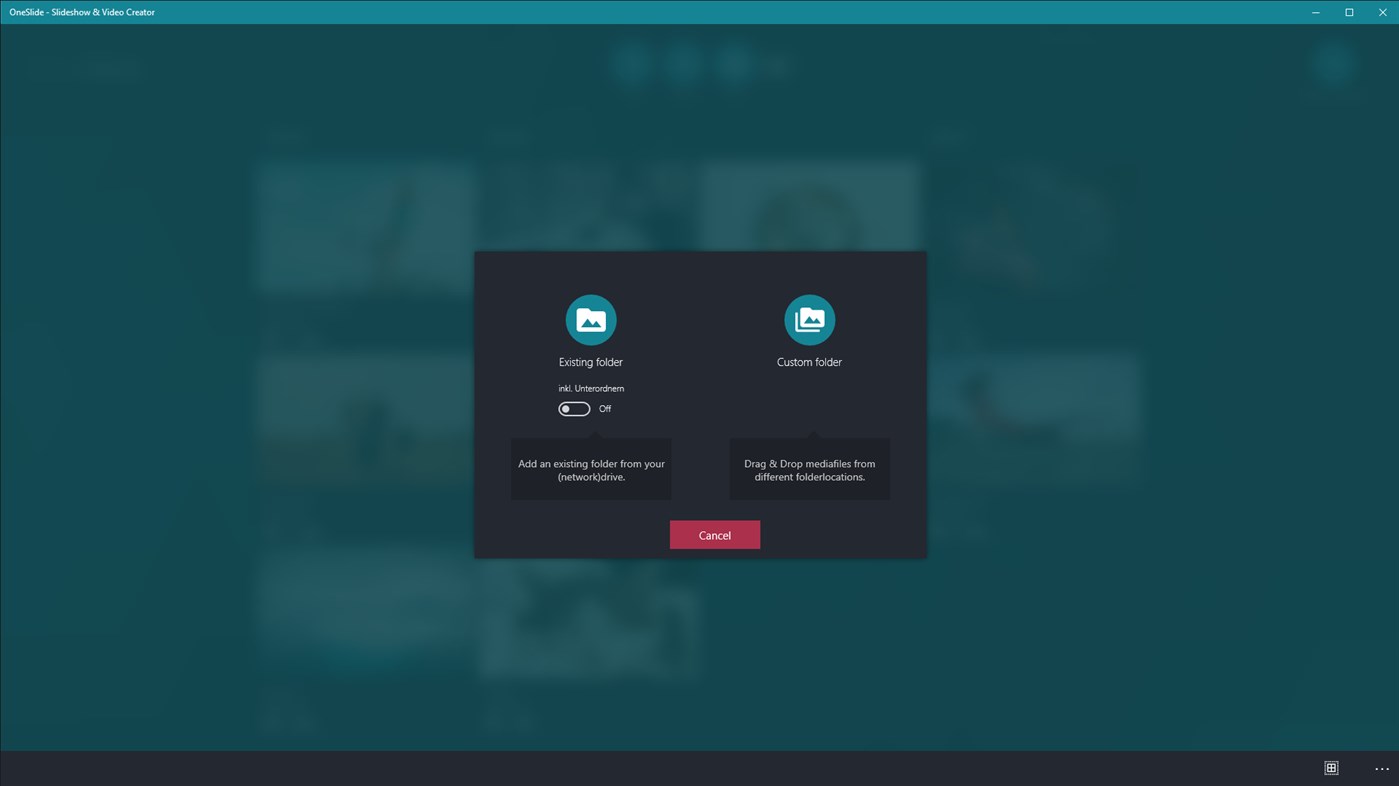 #1. OneSlide - Slideshow & Video Creator (Windows) De: seriousGeorge