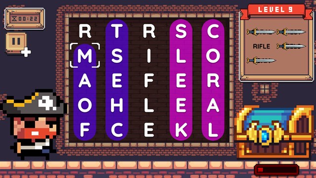 Word Quest Pirates screenshot 2