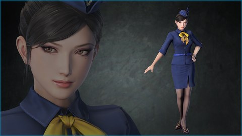 DYNASTY WARRIORS 9: Zhenji "Flight Attendant Costume"