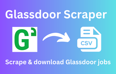 Glassdoor Scraper small promo image