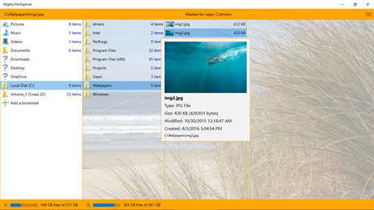 Mighty File Explorer screenshot 2
