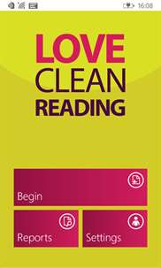 Love Clean Reading screenshot 1