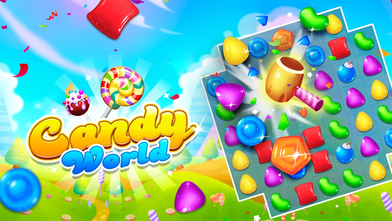 Skaffa Candy World : match3 mania - Microsoft Store sv-SE