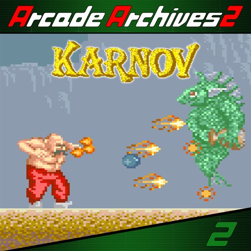 A(z) Arcade Archives 2 KARNOV dobozképe