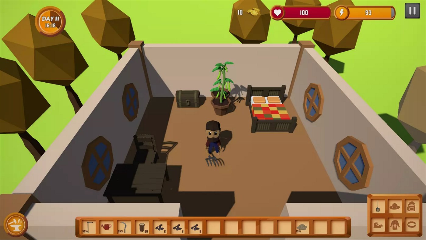 #3. Survival Farming (Windows) 由: SoteroApps