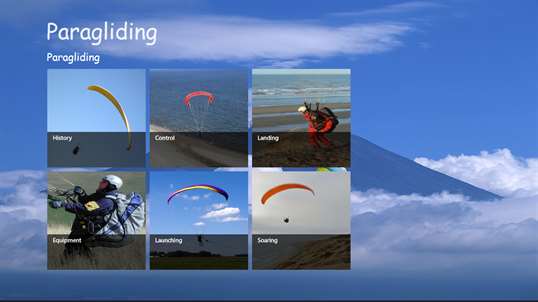 Paragliding screenshot 1