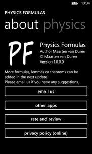 Physics Formulas screenshot 3